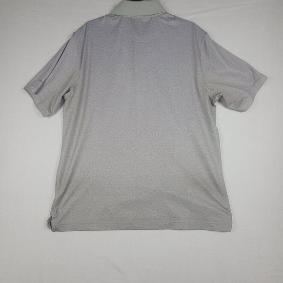 Walter Hagen Performance Polo Lot (2) Large Patriotic Gray Flag Red Blue Stripes - Picture 8 of 11